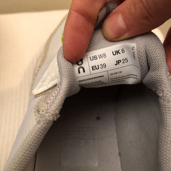 ON RUNNING Cloudaway Ice Glacier Trainers Women's 8 - Picture 3 of 8